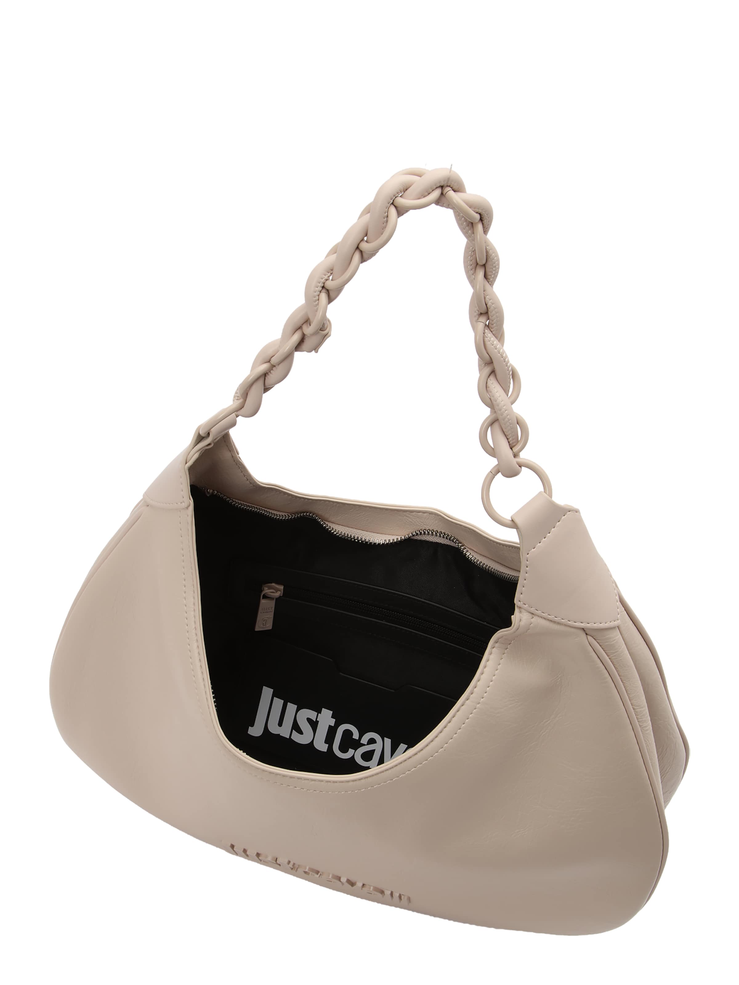 Just Cavalli Torba na ramię w kolorze brązowy