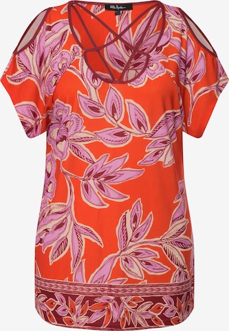 Ulla Popken Shirt in Oranje: voorkant