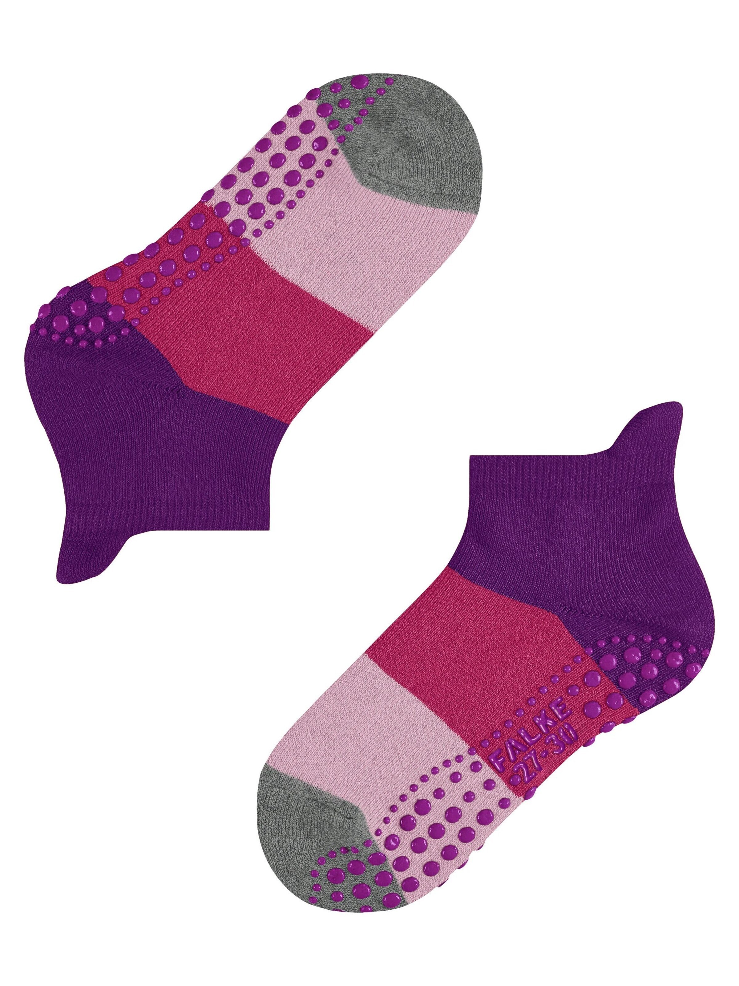 FALKE Socks 'Colour Block' in Purple