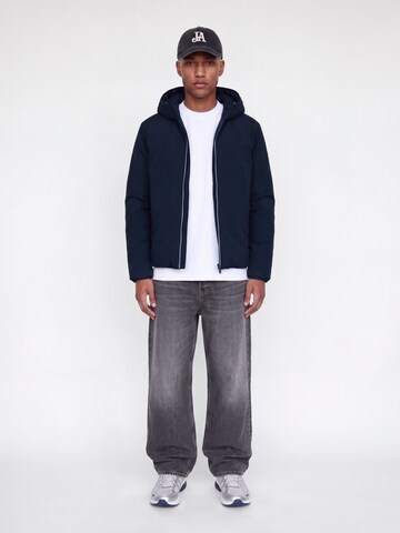 JACK & JONES Winter Jacket 'JJEBROOKLYN' in Blue