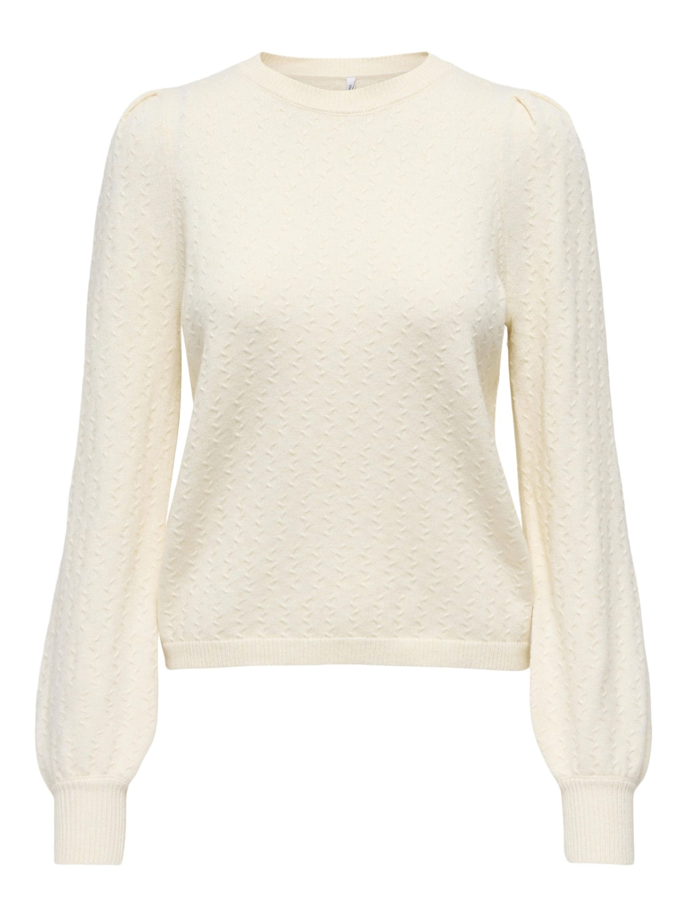 ONLY Sweater 'Katia' in Beige: front