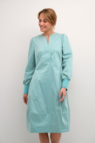 Robe-chemise 'Antoinett ' CULTURE en bleu : devant