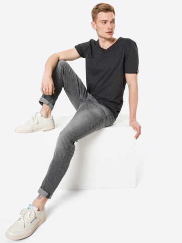 Fli Papigu Shirt 'We Go Underground' in Grijs