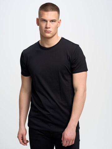 BIG STAR Shirt in Zwart: voorkant