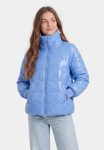 MYMO - Chaqueta de entretiempo en azul: frente
