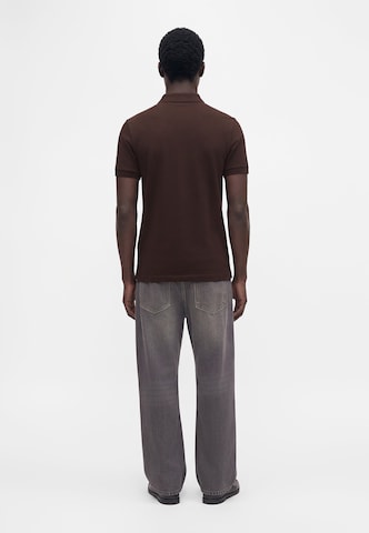 BOSS - Camisa 'Passenger' em castanho