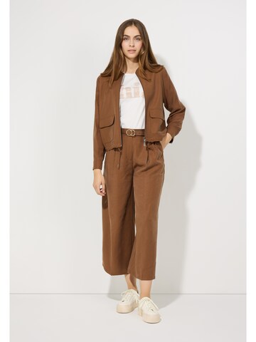 MORE & MORE Between-Season Jacket in Brown