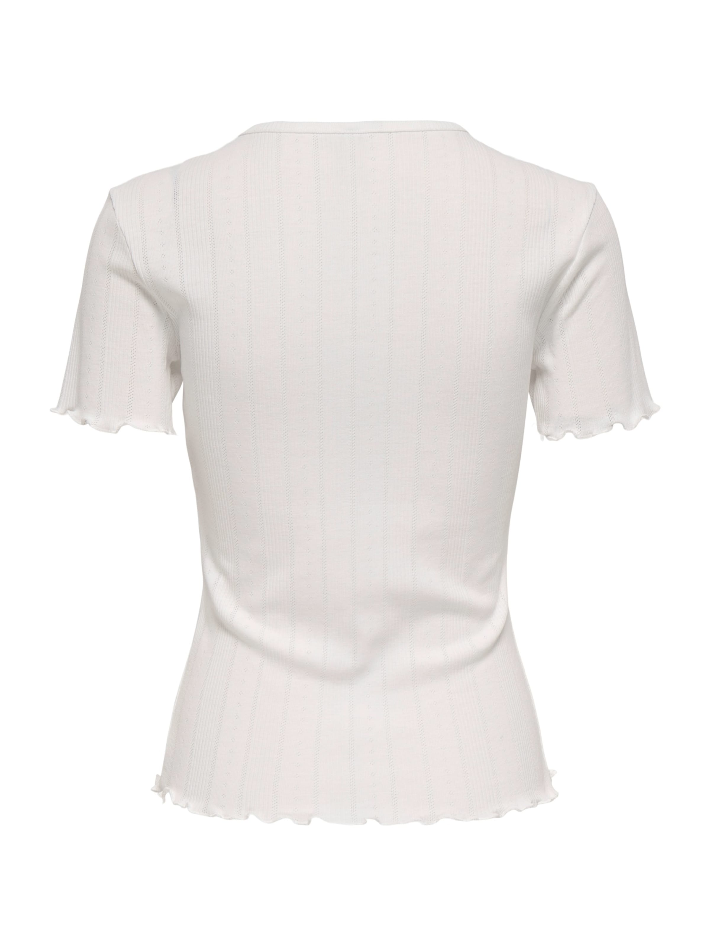 ONLY Shirt 'ONLTENNA' in Weiß