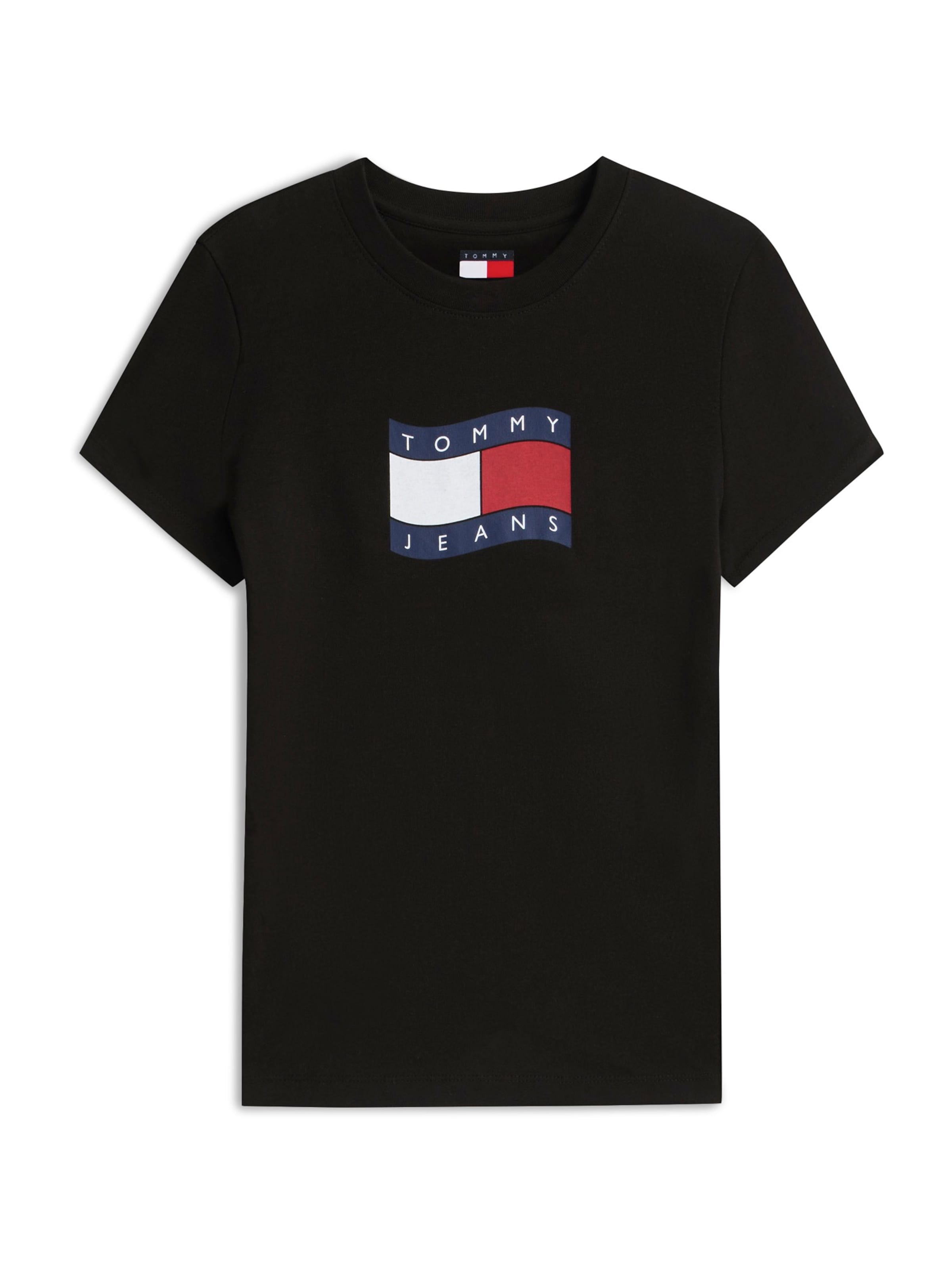 Maglietta di Tommy Jeans in nero: frontale