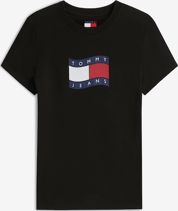 Maglietta di Tommy Jeans in nero: frontale
