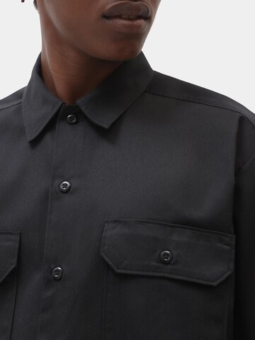 DICKIES - Ajuste confortable Camisa 'Work Shirt' en negro