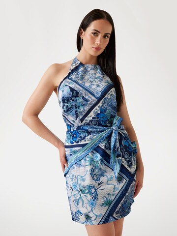 GUESS Dress 'Foulard' in Blue: front