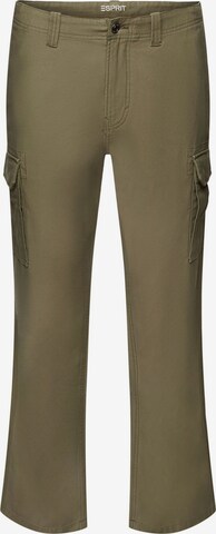 Regular Pantalon cargo ESPRIT en vert : devant