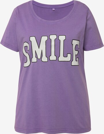 T-shirt Angel of Style en violet : devant