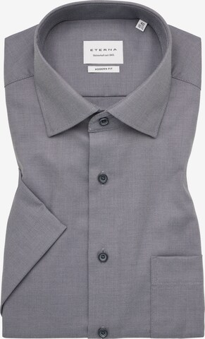 ETERNA Regular fit Button Up Shirt in Grey