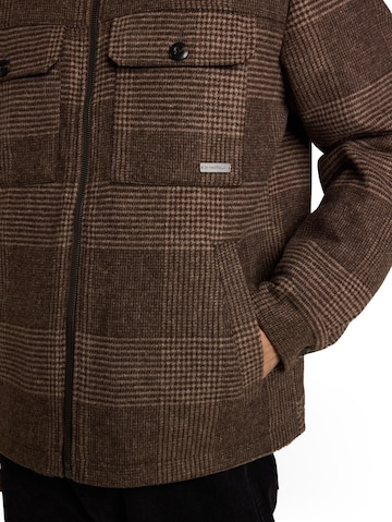 TOM TAILOR Winterjacke in Braun