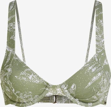 Top per bikini di O'NEILL in verde: frontale