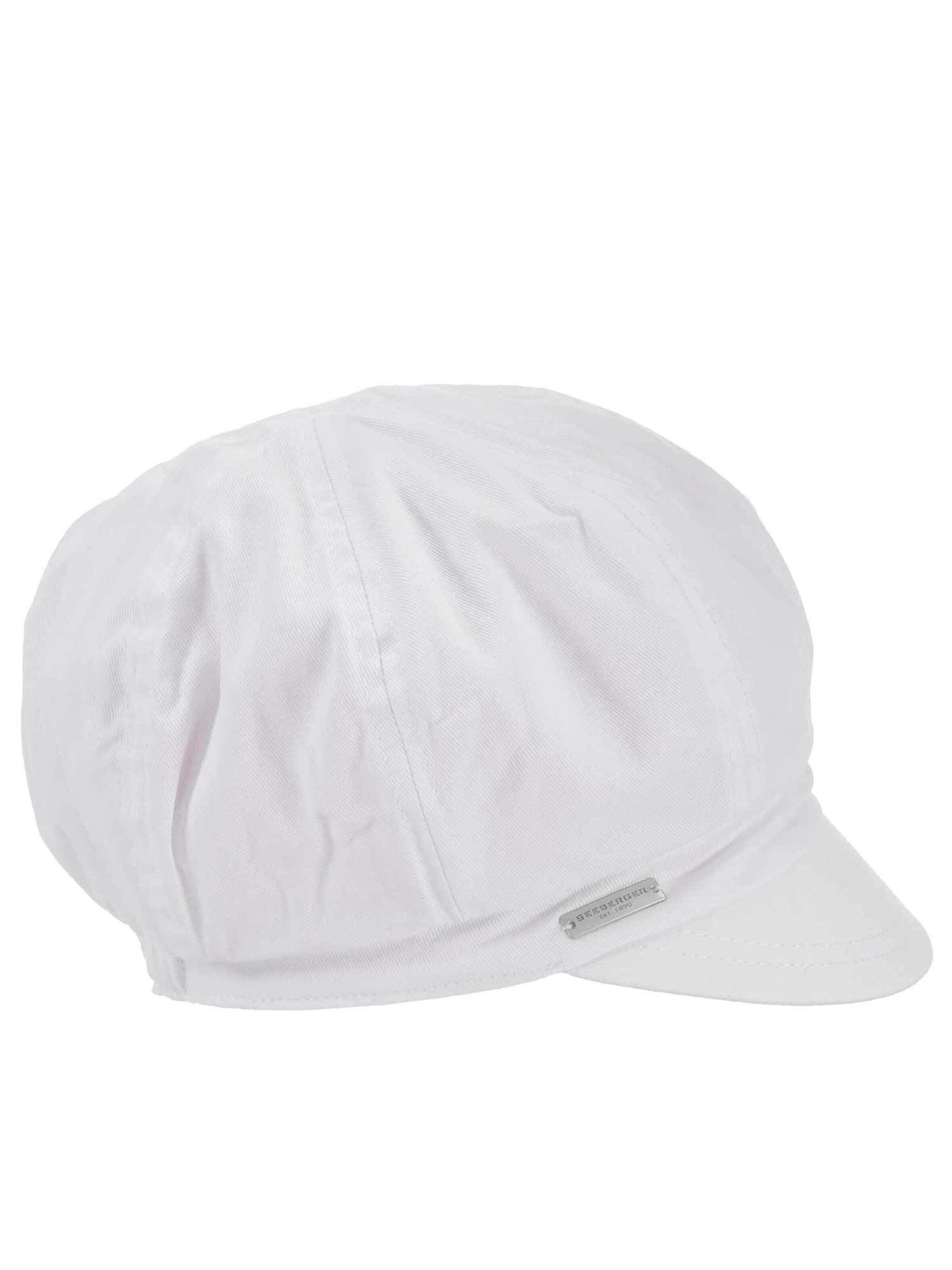 Seeberger Cap 'Cap' in White: front