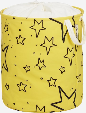 ABOUT YOU Laundry Basket 'KIDS COSMOS' in Yellow: front