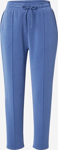 s.Oliver Tapered Trousers in Blue: front