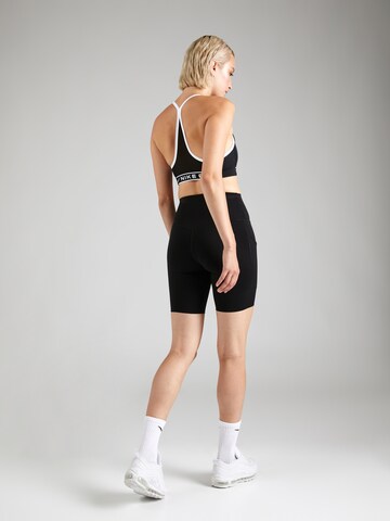 NIKE Skinny Sportbroek in Zwart