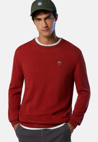 Pull-over North Sails en rouge