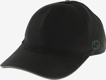 Gucci Hat & Cap in 56 in Black: front