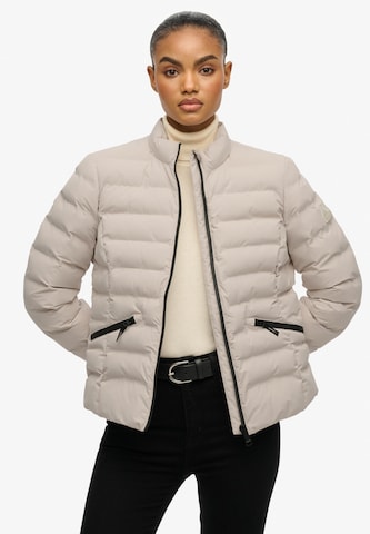 Superdry Between-Season Jacket 'Fuji' in Grey: front