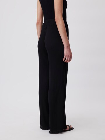 Wide Leg Pantalon 'Aileen' LeGer by Lena Gercke en noir