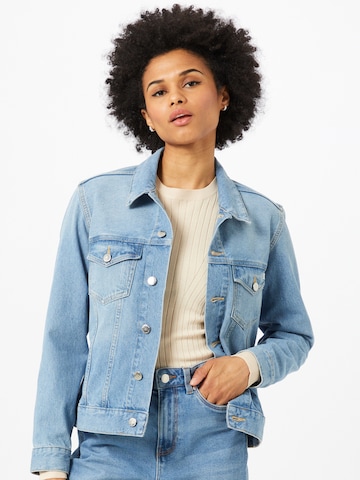 MUD Jeans Between-season jacket 'Tyler' in Blue: front