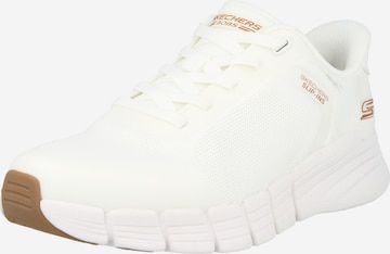 SKECHERSSlip On tenisice 'BOBS B FLEX 2.0' - bijela boja: prednji dio