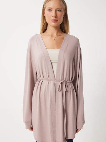 Happiness İstanbul Πλεκτή ζακέτα σε μπεζ