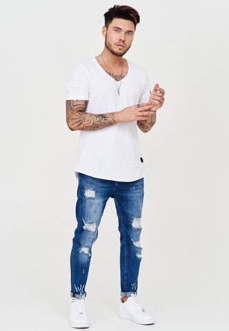 behype Slim fit Jeans 'Dino' in Blue