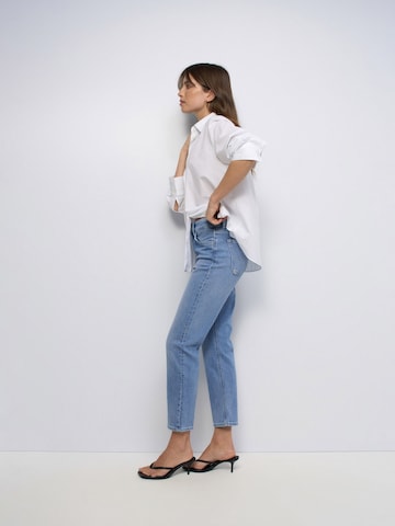 Salsa Jeans Tapered Jeans 'True' in Blauw