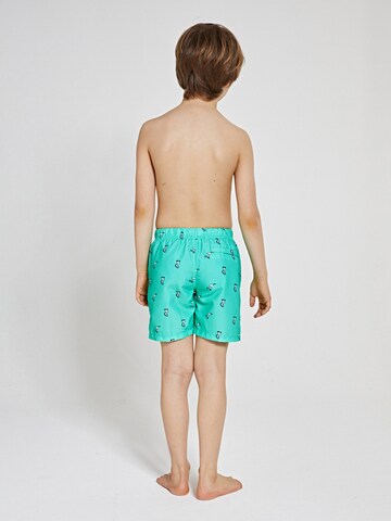 Shorts de bain 'Snoopy Happy Skater' Shiwi en vert