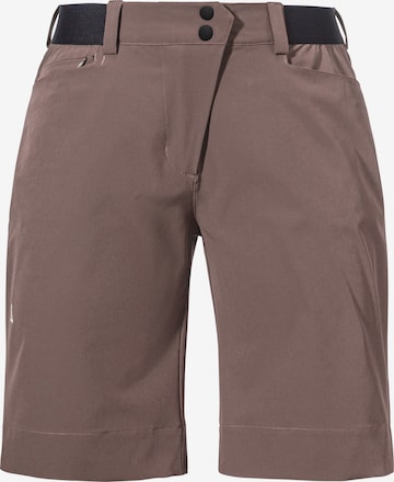 Pantalon outdoor ' Bike Shorts Style Keitele WMS ' Schöffel en violet : devant
