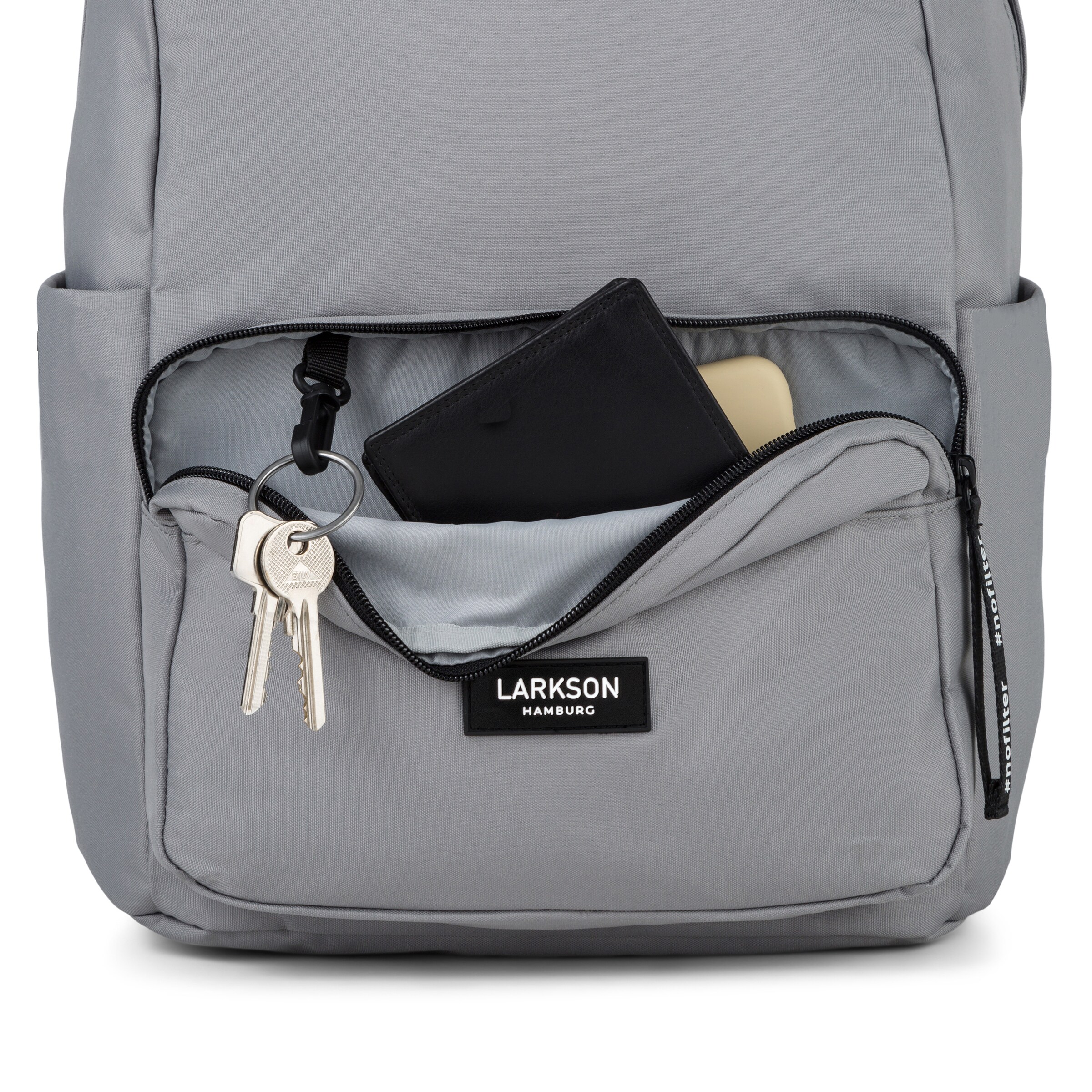 LARKSON Рюкзак 'No 3' в Серый