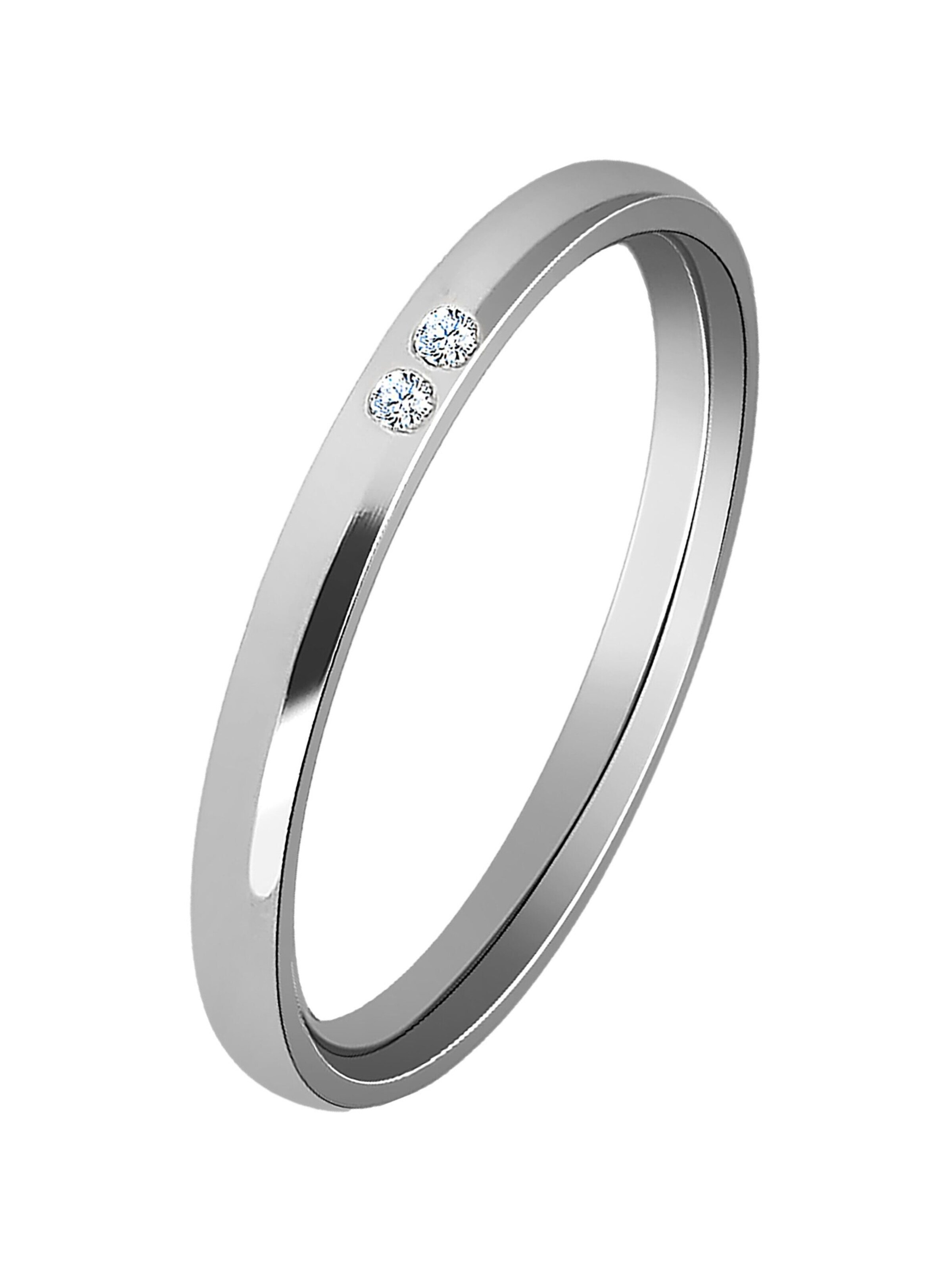 Akzent Ring 'Silvi, silberfarbig, langlebig' in Silver