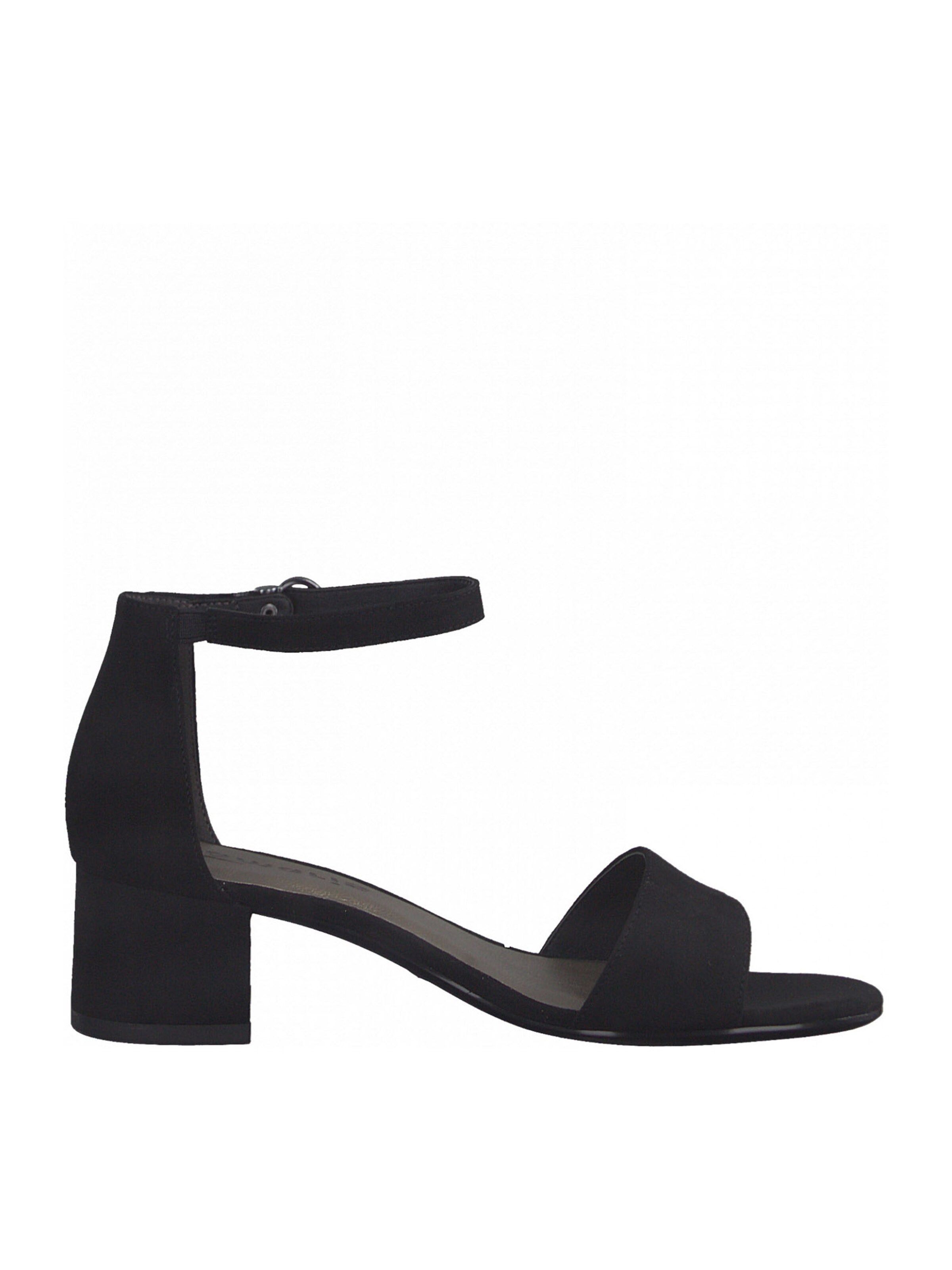 Tamaris Strap sandal in Black