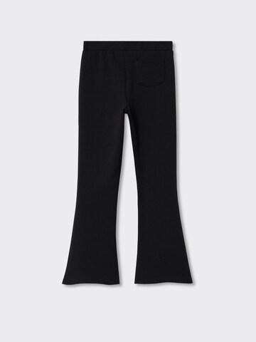 MANGO KIDS Flared Leggings in Schwarz