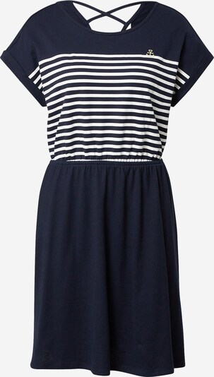 TOM TAILOR DENIM Kleit tumesinine / valge, Tootevaade