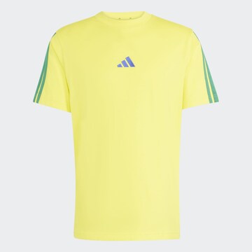 ADIDAS SPORTSWEAR Performance Shirt in Yellow: front