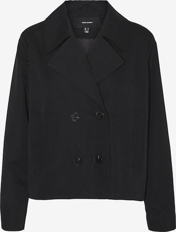 VERO MODA Between-Seasons Coat 'CHLOEMIA' in Black: front