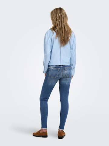 ONLY Skinny Jeans 'ONLWauw' in Blauw
