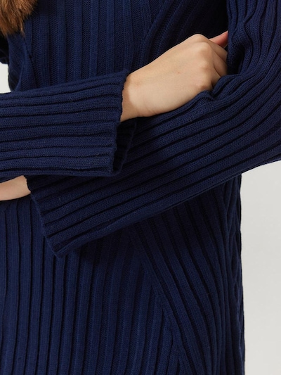 Bianco Lucci Vestido de malha em azul escuro, Vista do artigo