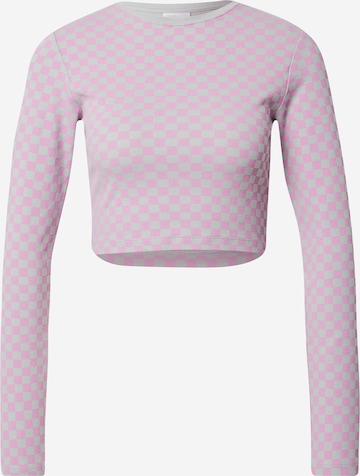 Afends - Camisa 'Carlo' em rosa: frente