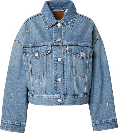 LEVI'S ® Prijelazna jakna 'Loose Crop Trucker Jacket' veličine XS u plavi traper, Pregled proizvoda