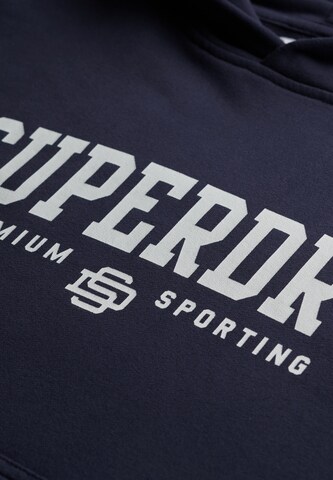 Sweat-shirt Superdry en bleu