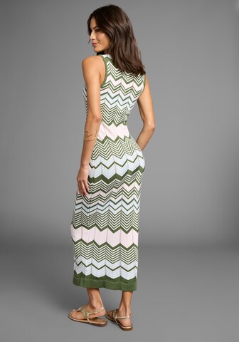 LAURA SCOTT Strickkleid in Grün