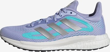 Chaussure de course 'Solar Glide 4' ADIDAS SPORTSWEAR en violet : devant